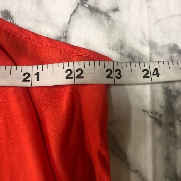 Lane Bryant Orange Sleeveless Blouse Size 14 NWT - Picture 4 of 5